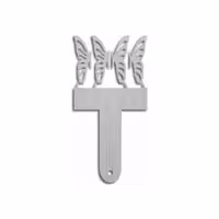 شانه شکلات استیل کوچک طرح پروانه بودکور 240060