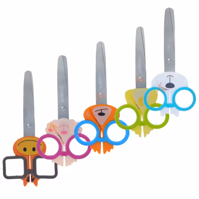 قیچی فانتزی طرح حیوان اسکول فنس SCHOOLFANS