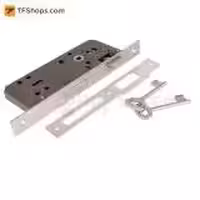 قفل کلیدی بهریزان  مدل ML452-1                     سایز 45 میلی متر   نیکل خش دار