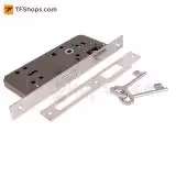 قفل کلیدی بهریزان  مدل ML452-1                     سایز 45 میلی متر   نیکل خش دار