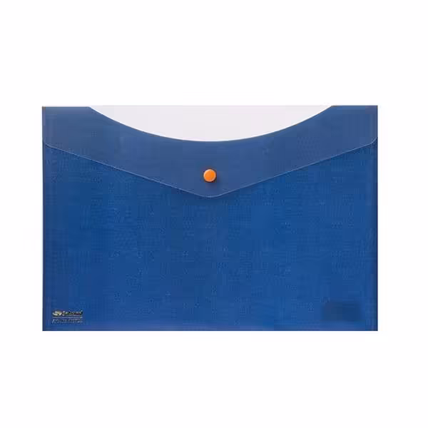 پوشه دکمه دار سهند طرح جین ساده - سایز A4