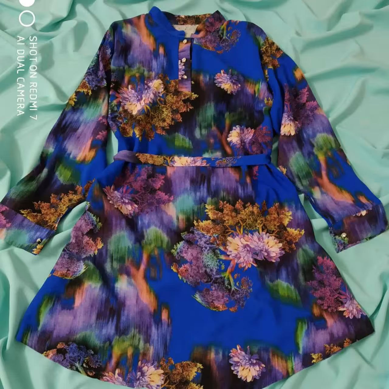 مانتو  نخی سه دکمه شیک و بروز  