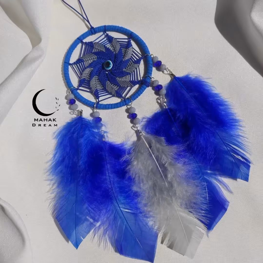 آویز ماشین دریمکچر آبی