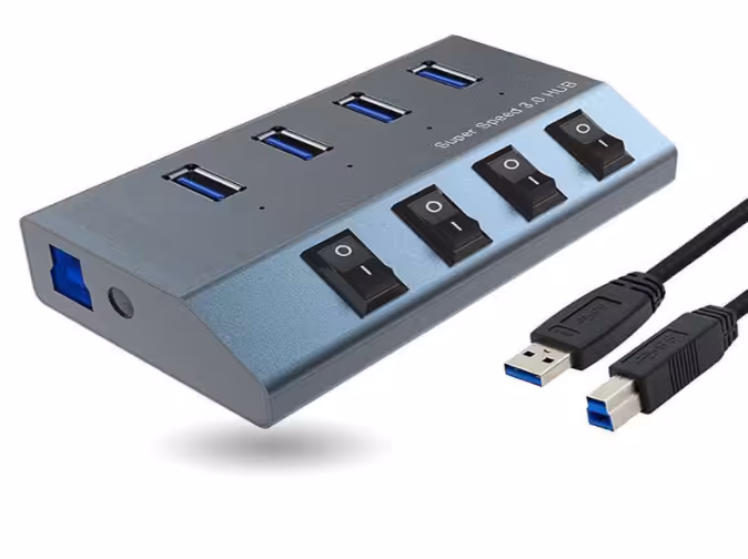 هاب 4 پورت USB 3.0 فرانت FN-U3H440S