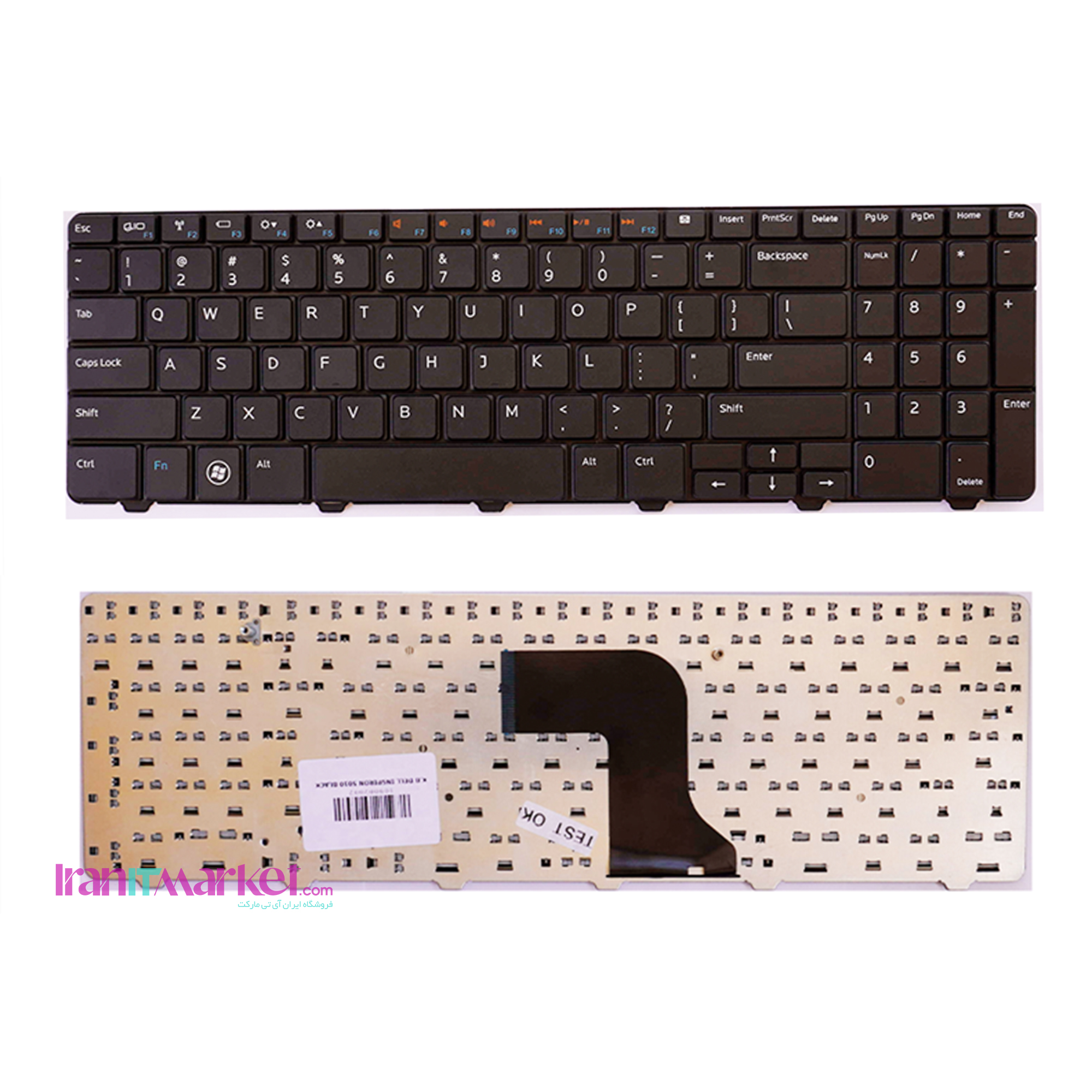 کیبورد لپ تاپ دل KEYBOARD DELL Inspiron M5010