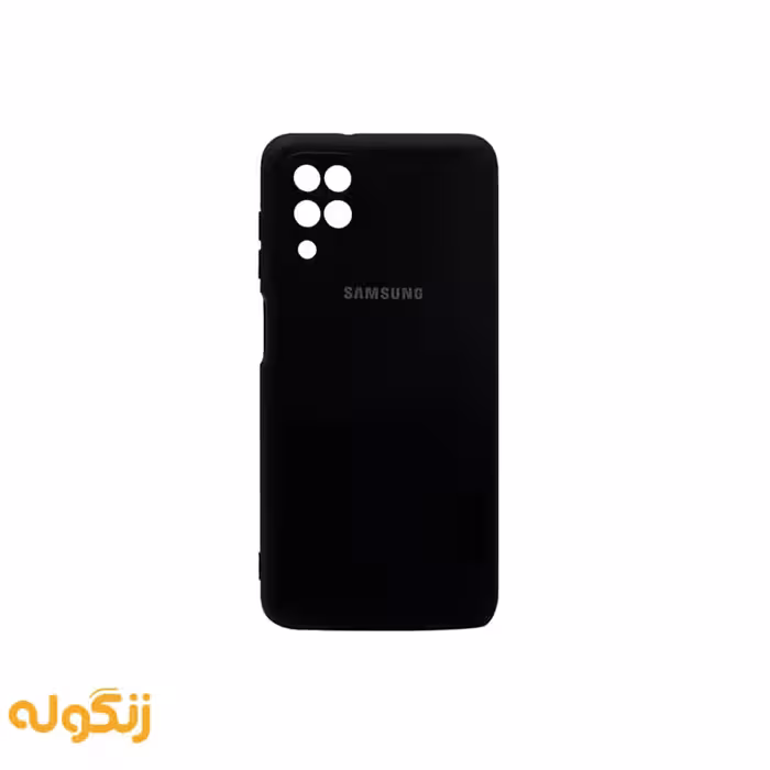 کاور سیلیکونی مناسب برای گوشی موبایل سامسونگ Samsung Galaxy A12 - زنگوله