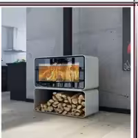 بخاری هیزمی طرح بارانا ویلا سازه ارسال با باربری پس کرایه