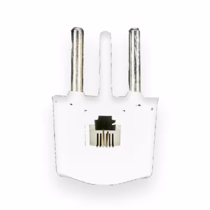 سه شاخه تلفن تک سوکته