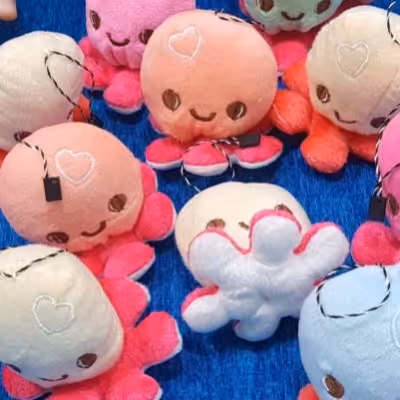 اویز هشت پا عروسکی