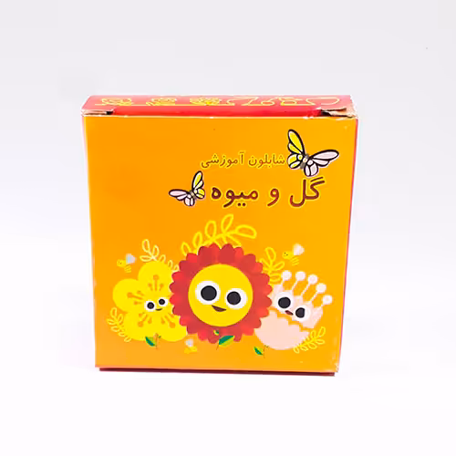 شابلون آموزشی رسام تحریر طرح گل و میوه