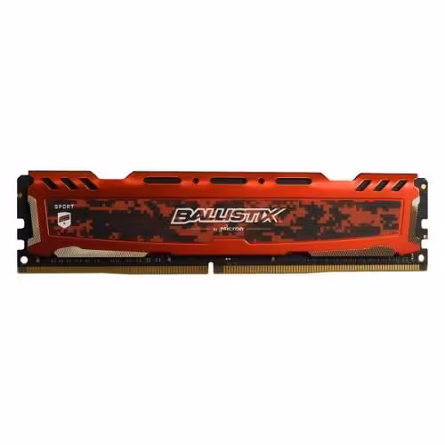 رم دسکتاپ DDR4 تک کاناله 2400 مگاهرتز CL16 کروشیال مدل Ballistix Sport ظرفیت 16 گیگابایت
