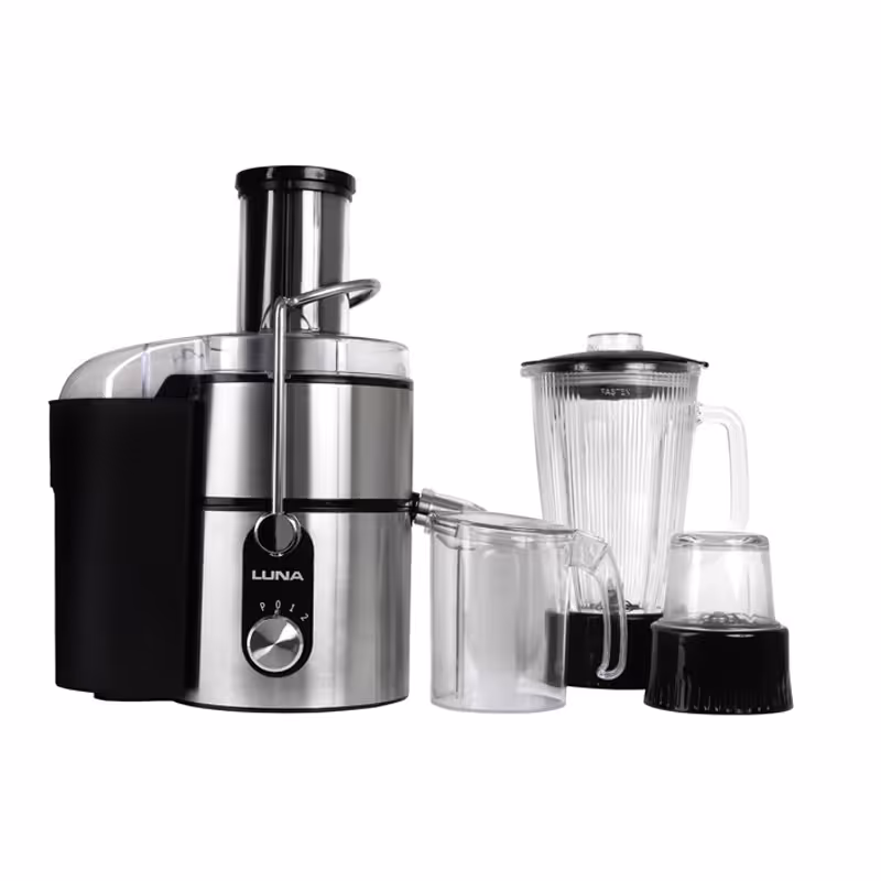 آبمیوه گیری سه کاره لونا مدل 501 با گارانتی 18 ماهه 