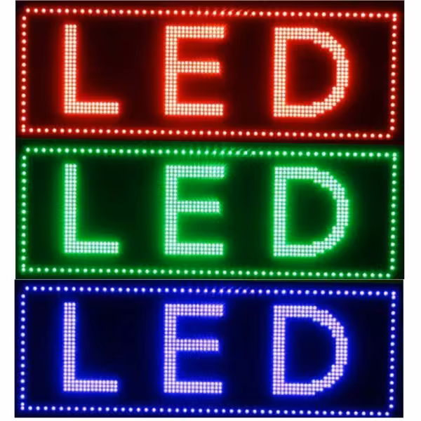 تابلو روان LED در چند رنگ و سایز مختلف CSA اصلی