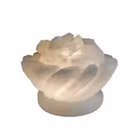 آباژور سنگ  کاسه ای هلال ستاره ای پایه سنگی کد405