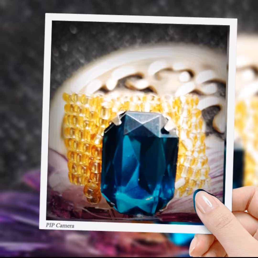 انگشتر منجوق بافی