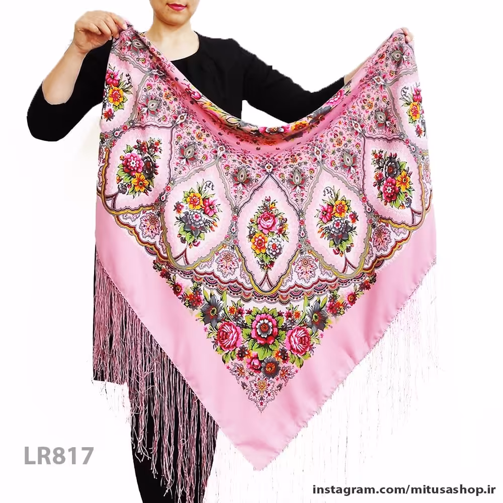 روسری ترکمن طرح زیبا
