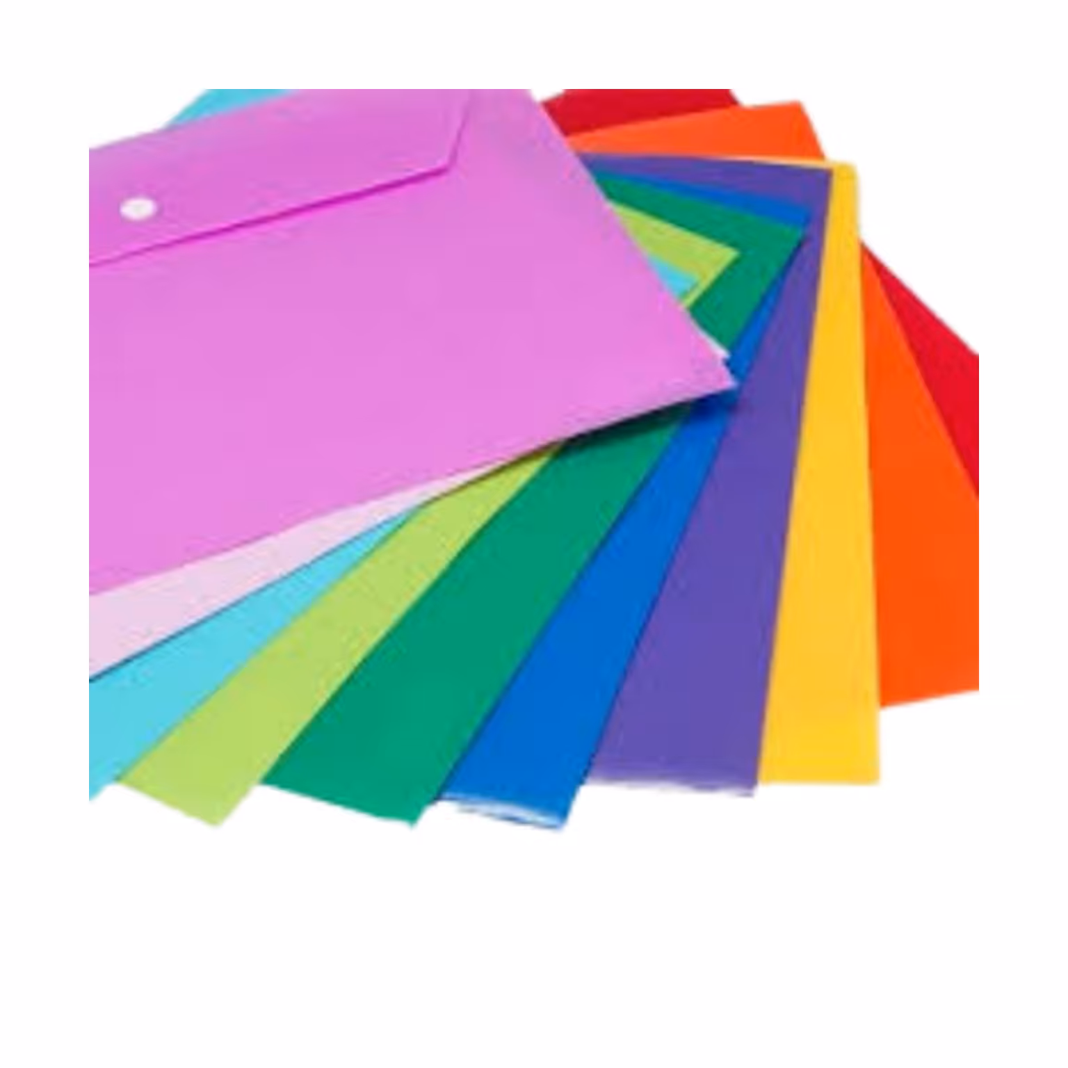 پوشه دکمه دار آ4 ضخیم بسته 100عددی