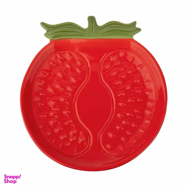 ظرف سرو تخت طرح گوجه کد 281