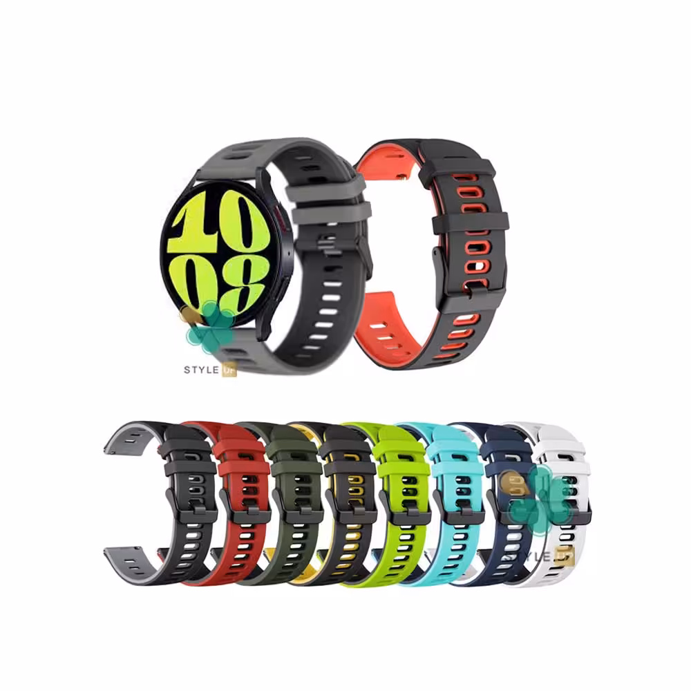 بند ساعت Two-Tone مناسب Samsung Galaxy Watch 6