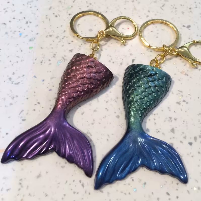 جاسوییچی پری دریایی قابل اجرا در رنگهای مختلف کرومی