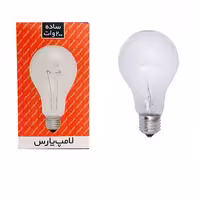 لامپ رشته ای 200 وات پارس شهاب پایه E27(حباب ساده)کیادکالا