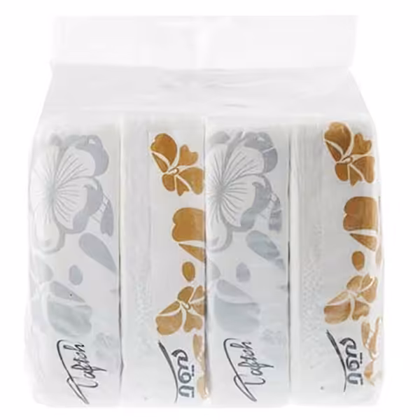 دستمال کاغذی نایلونی تافته 100 برگ بسته 8 عددی | فروشگاه اینترنتی تاتا کالا