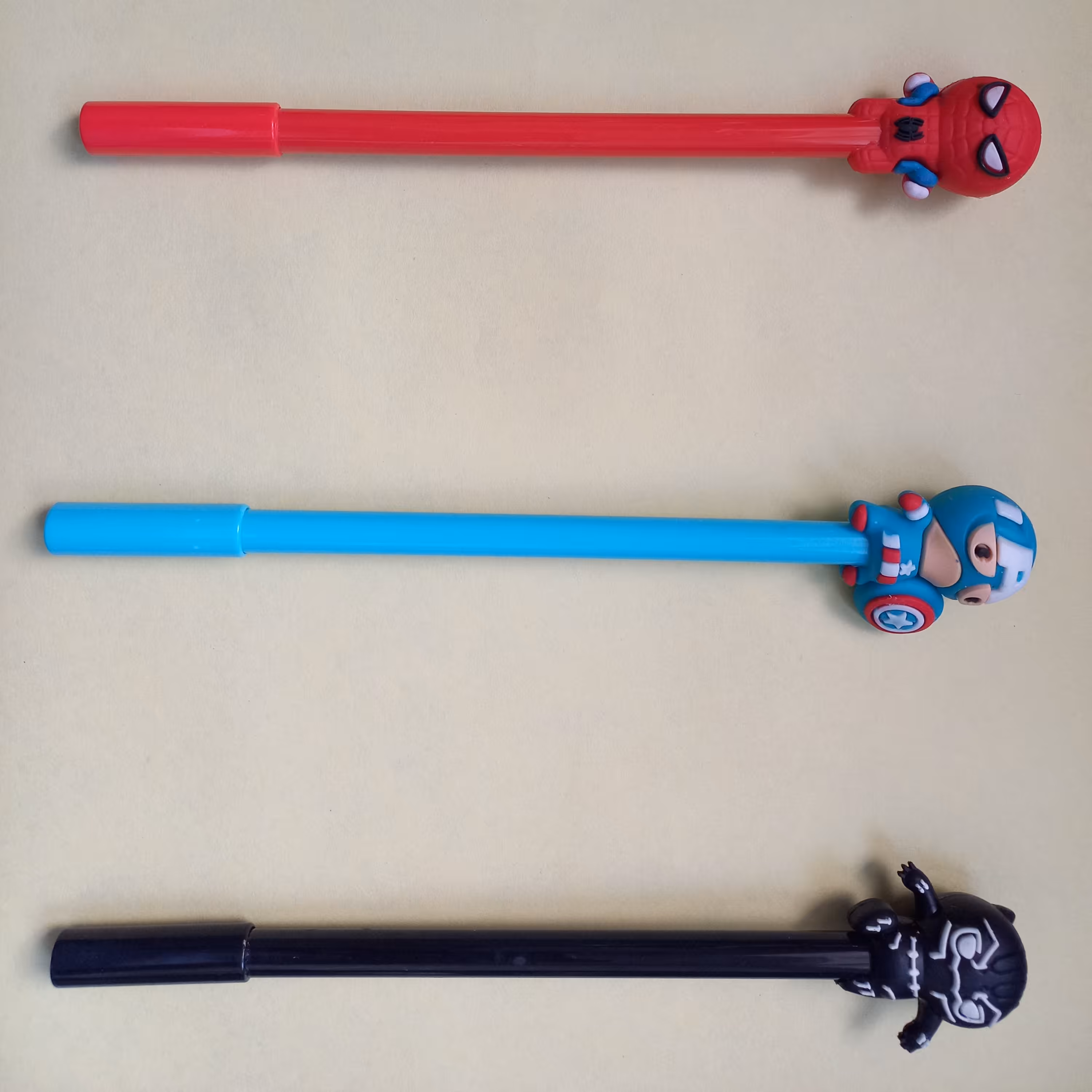 روان نویس طرح قهرمانان روان نویس اسپایدر من ددپول کاپیتان آمریکا بلک پنتر 