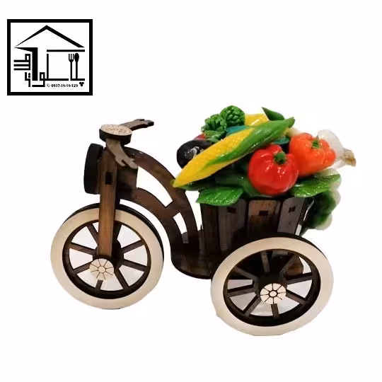 جا خلالی چوبی ابنوس چرخ کادویی کدکالا:500711