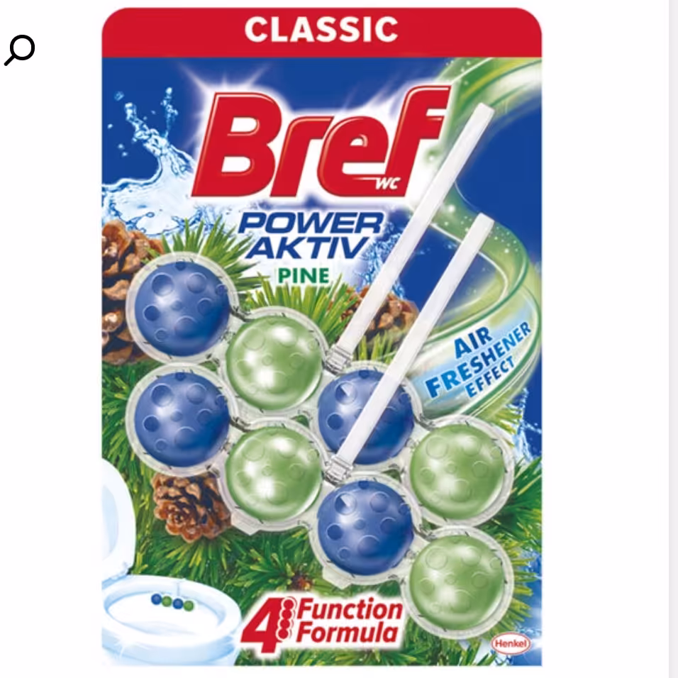 خوشبو کننده توالت فرنگی با رایحه درخت کاج بسته 8 عددی