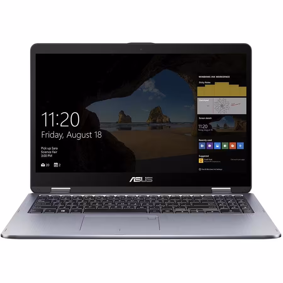 لپ تاپ ایسوس مدل VivoBook Flip TP510UQ با پردازنده i7 و صفحه نمایش لمسی