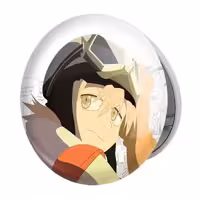 آینه جیبی خندالو طرح هاروکو انیمه فولی کولی Fooly Cooly مدل تاشو کد 23537