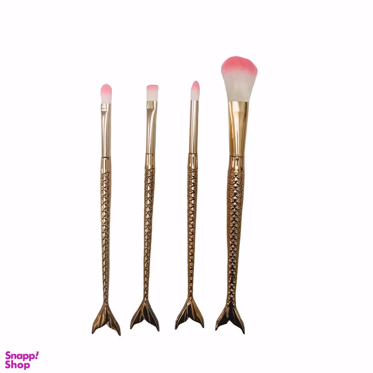 برس آرایشی مدل پری دریایی مجموعه 4 عددی