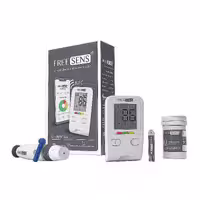 دستگاه تست قند خون فری سنس | FREE SENS blood glucose monitoring kit