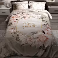 سرویس خواب ترکسان  کد T55  یک نفره 4 تکه دو رو طرحدار 