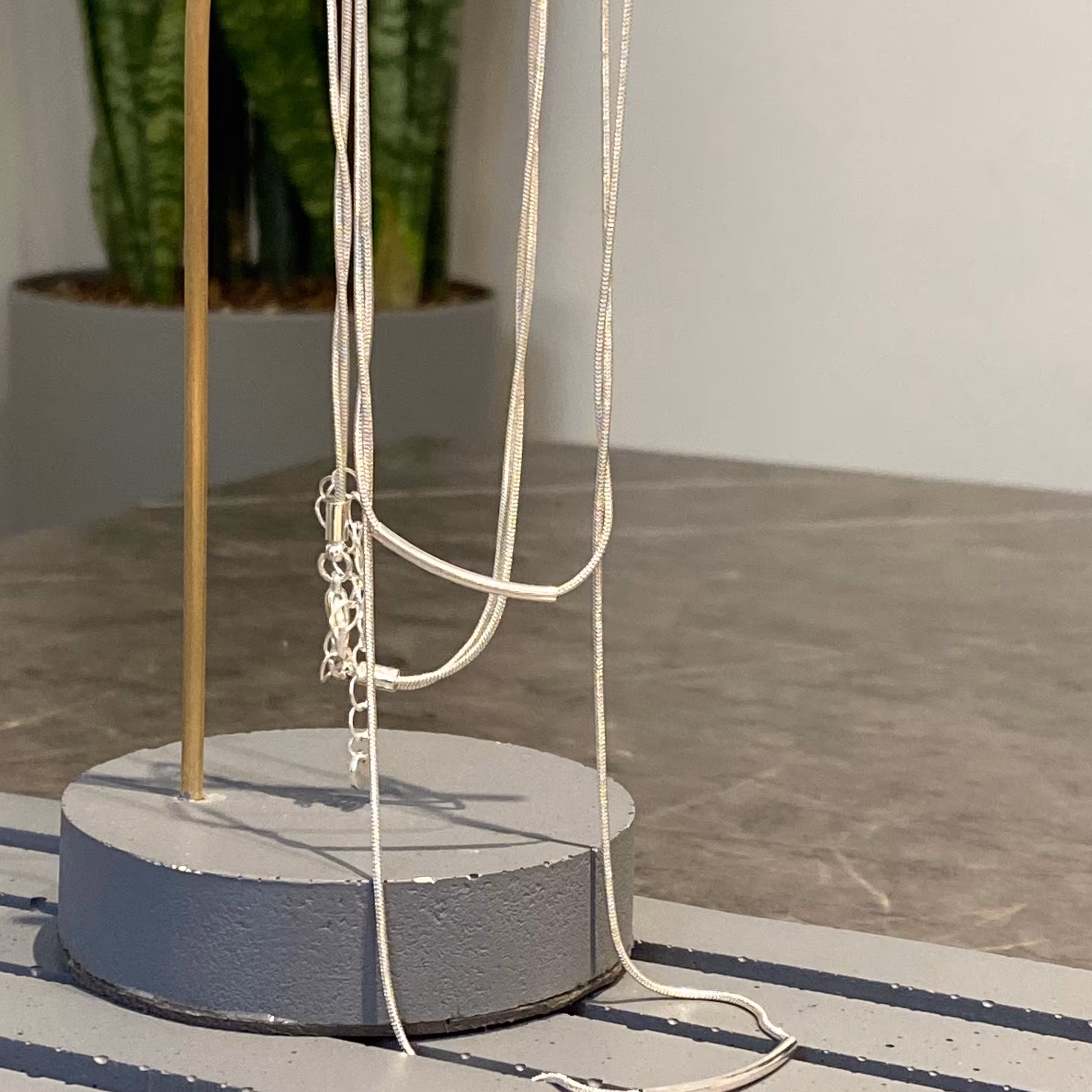 دولاین گردبند بسیار ساده و زیبا وارداتی