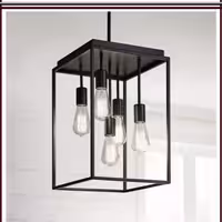 لوستر سقفی مدرن ویلا سازه مدل السانا  ارسال با باربری پس کرایه