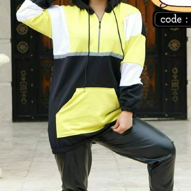 هودی لانگ نوار شمعی بنفشه