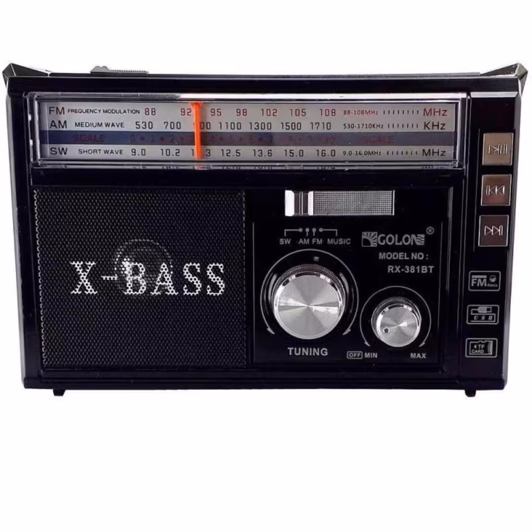 اسپیکر رادیو چراغ قوه دار