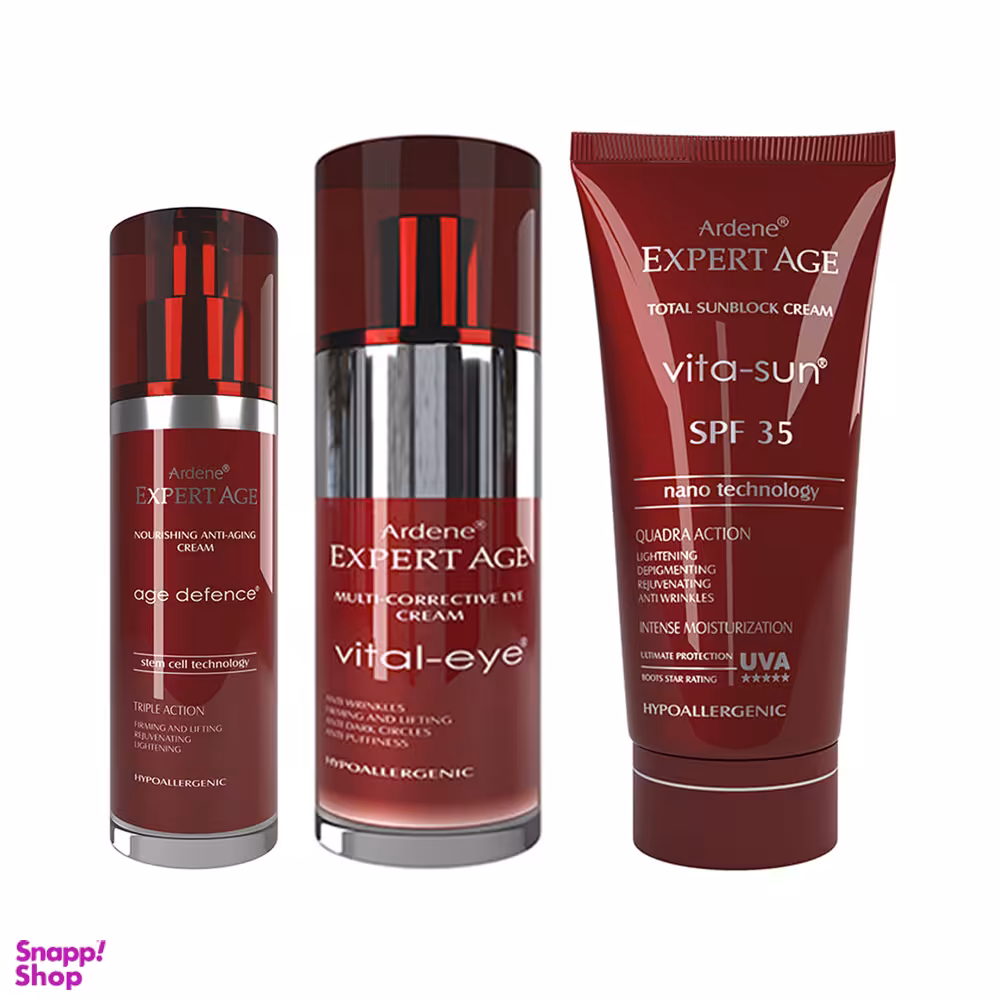 کیت مراقبت روزانه آردن مدل Expert Age