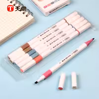 ست 6 رنگ هایلایت دو سر TIANHAO