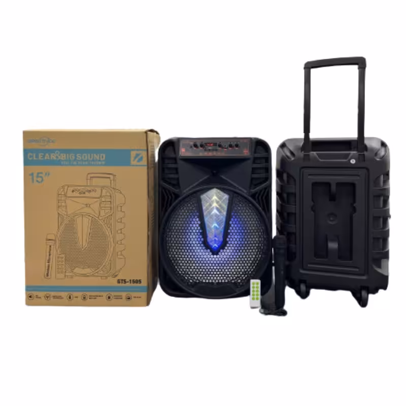 اسپیکر بلوتوثی قابل حمل چمدانی Gts1505