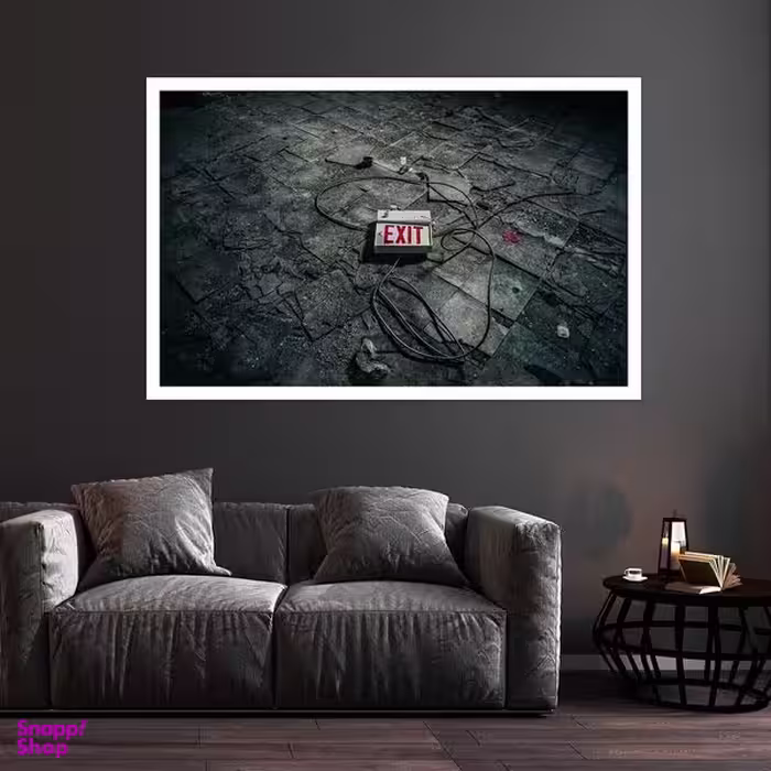 تابلو بکلیت طرح EXIT مدل W-S2628