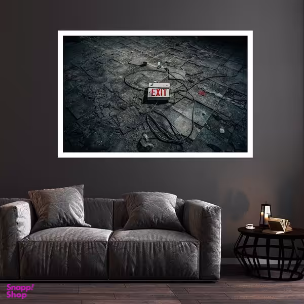 تابلو بکلیت طرح EXIT مدل W-S2628