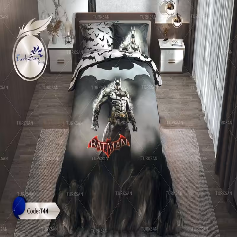 سرویس روتختی ترکسان کد T-44 یکنفره 4 تکه دو رو 