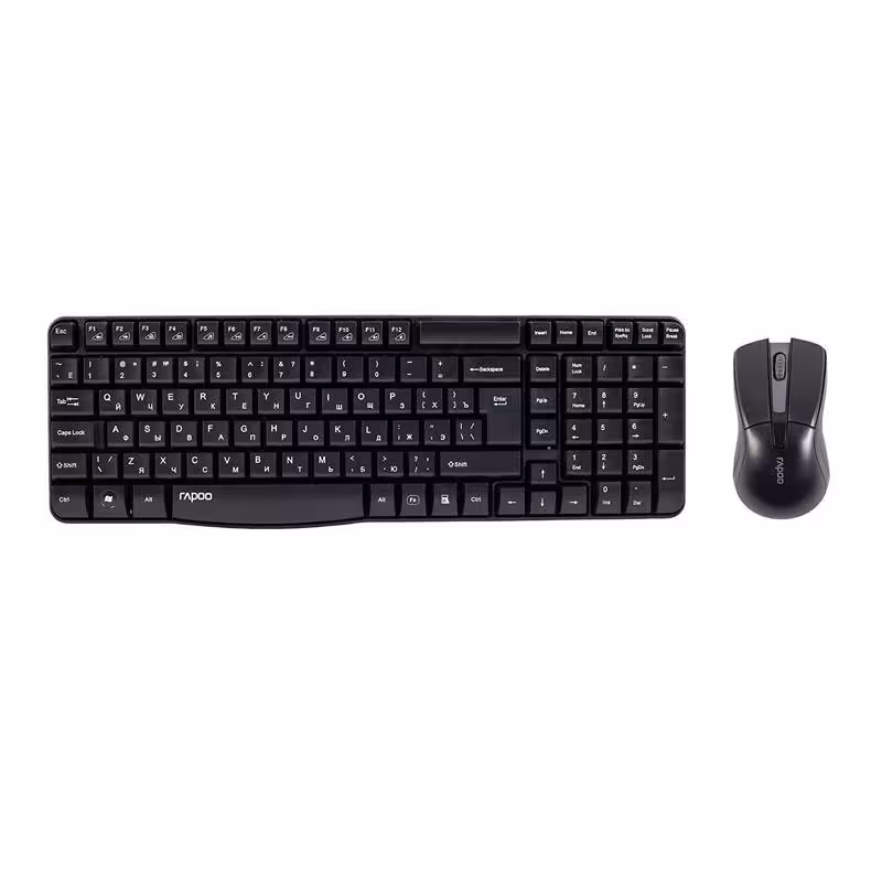 کیبورد و ماوس بی سیم رپو مدل X1800 Pro
