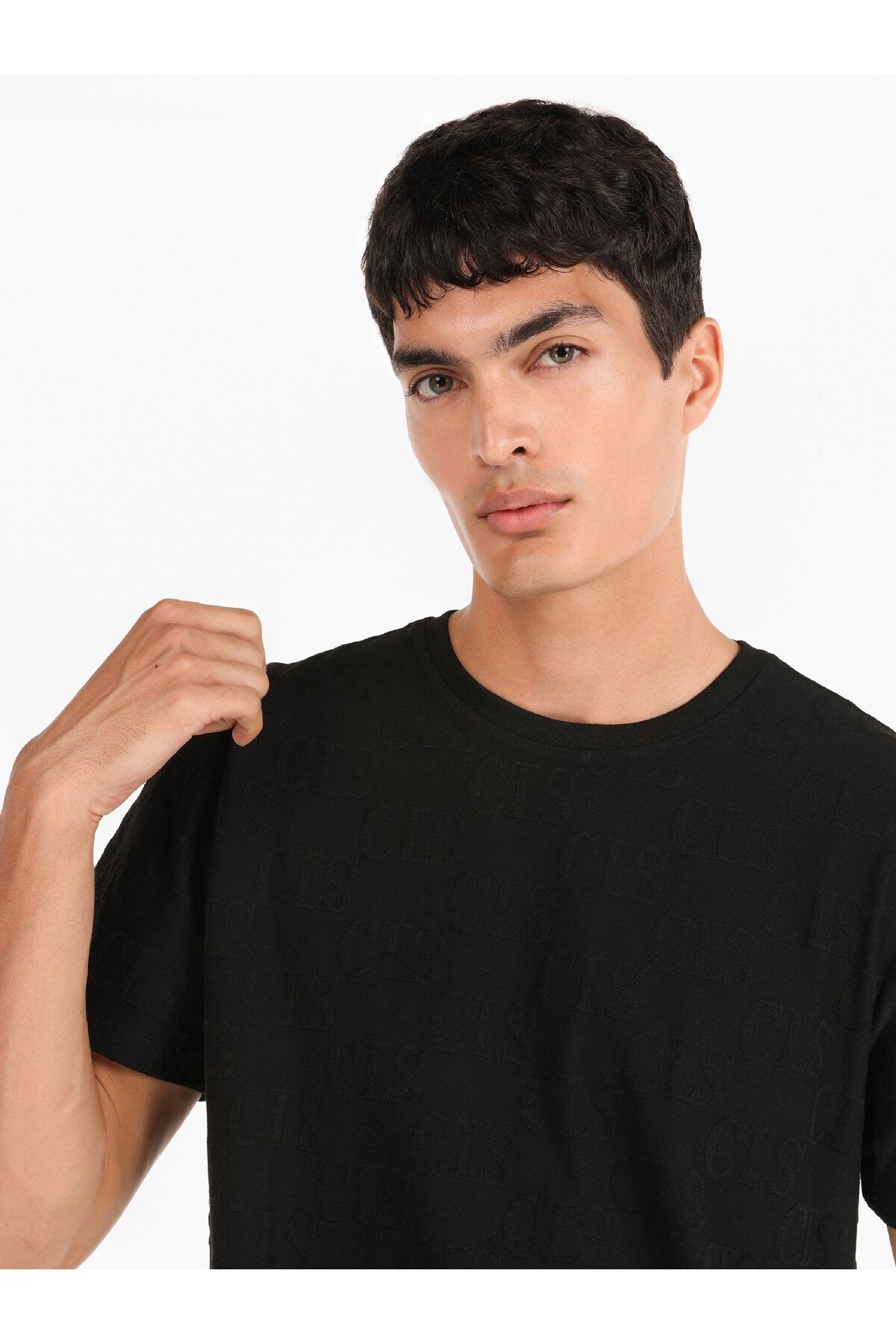 تی شرت مشکی مردانه سیاه Tshirt KKol پوست Colin’s