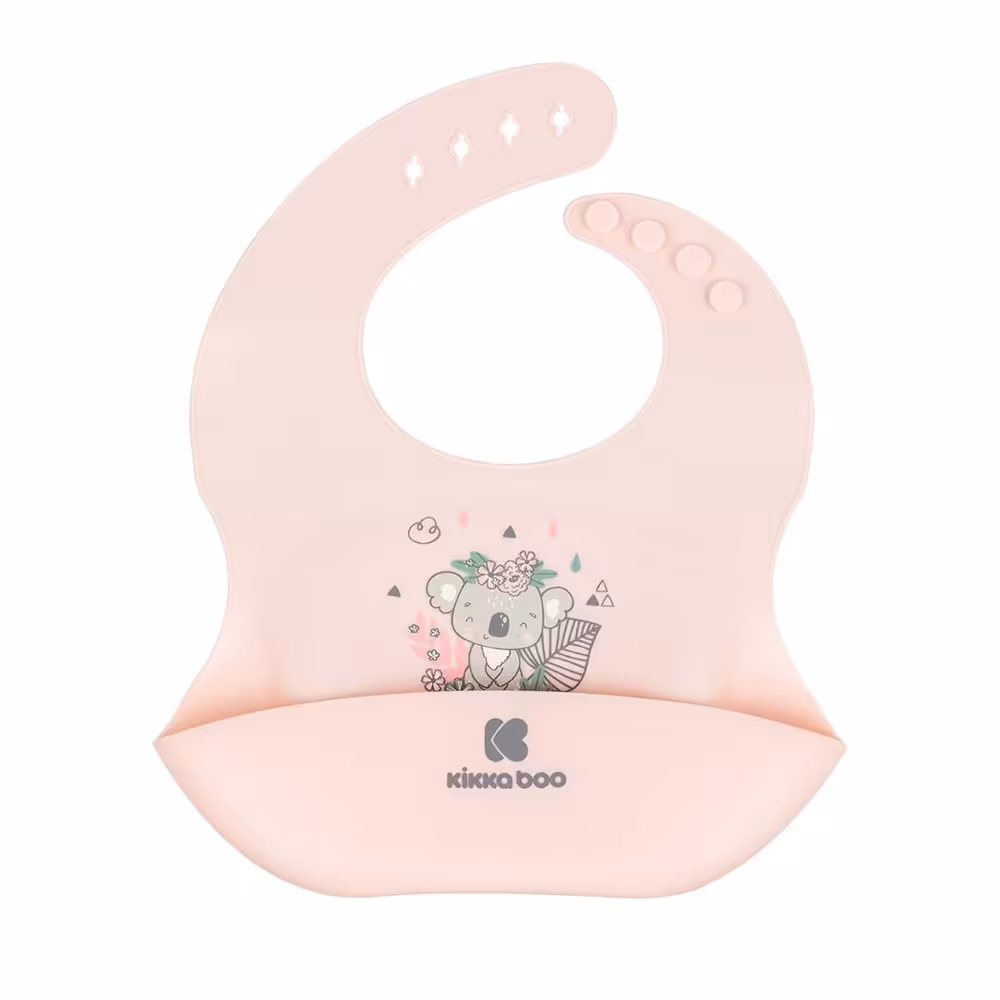 پیشبند سیلیکونی کیکابو kikkaboo مدل savanna friends