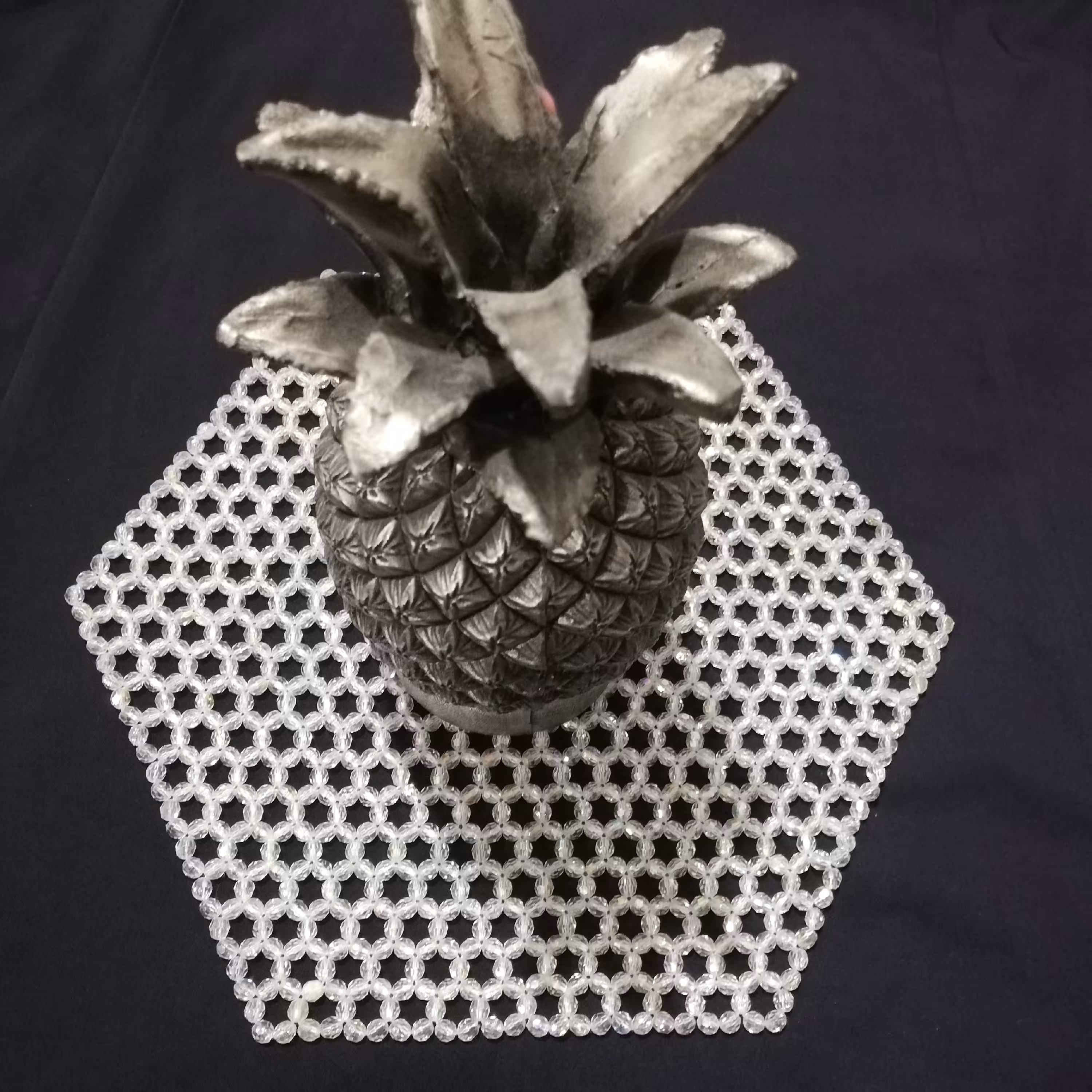 رومیزی طرح شش ضلعی