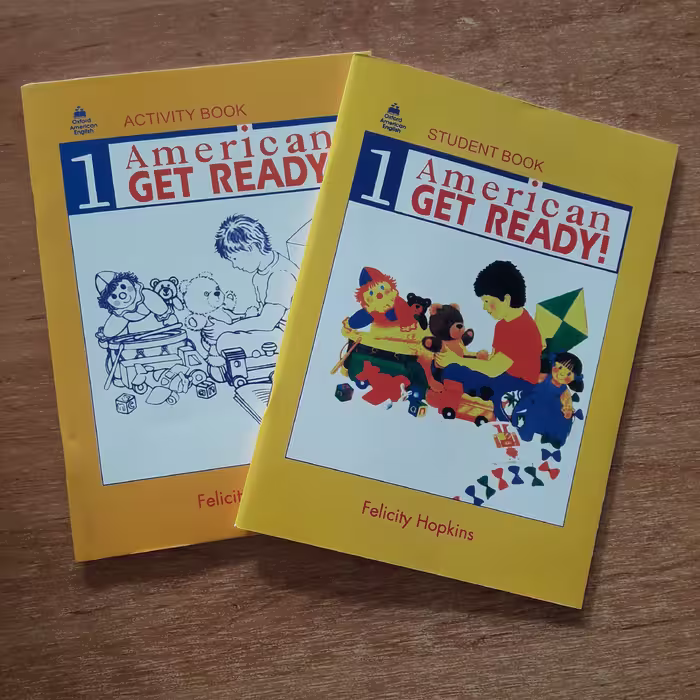 کتاب زبان گت ردی American Get Ready 1 به همراه کتاب کار
