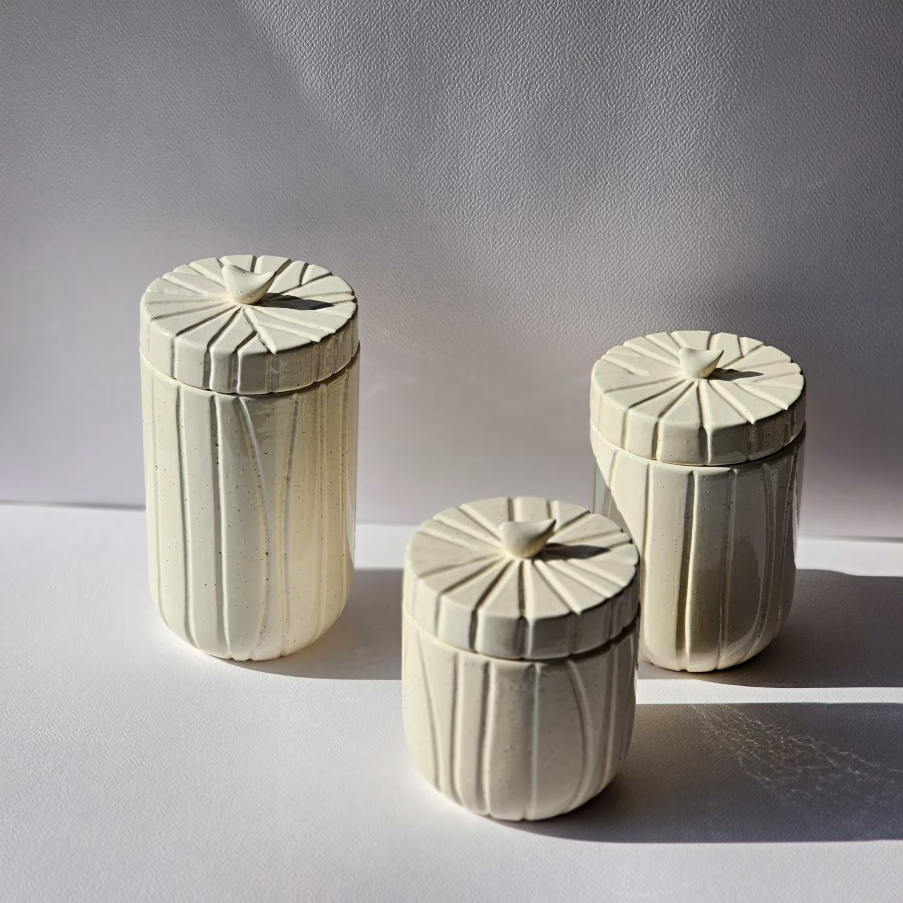 بانکه سرامیکی ست سه تایی